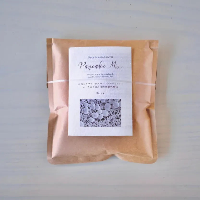 お米とアマランサスのパンケーキミックス＋乳酸菌を発売！